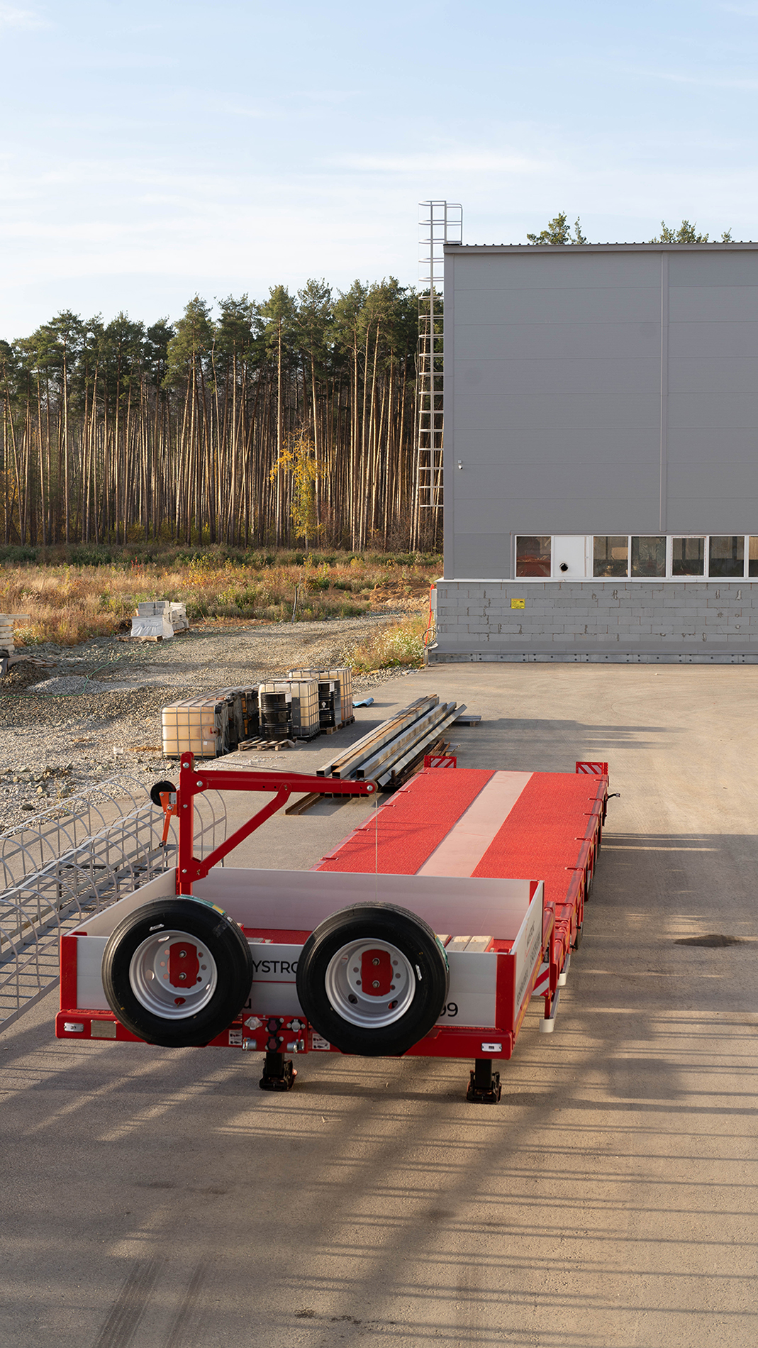 Раздвижные тралы с 4 осями