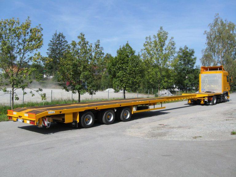 Раздвижные тралы с 3 осями